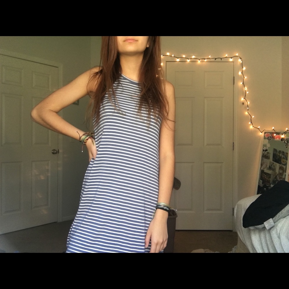 Striped Casual dress